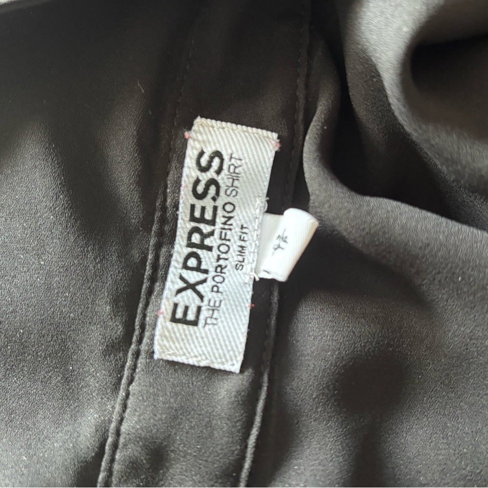 Express Elegant Black Shirt